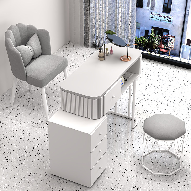 Office Tech Furniture - Mesa de Manicura Profesional para Salón