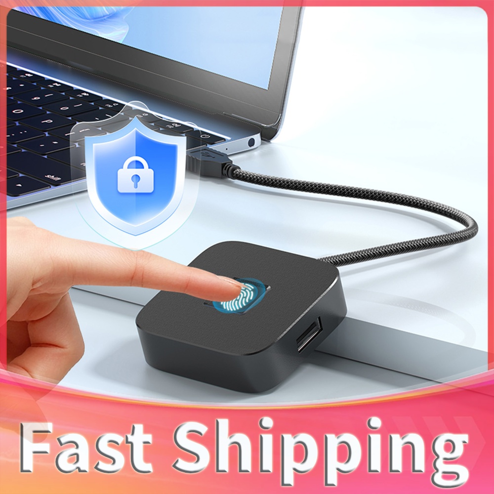 Fingerprint Reader Usb - Escáner de huellas dactilares con concentrador