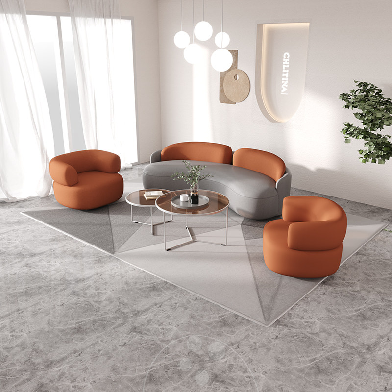 Office Tech Furniture - Sofá de Tela Tecnológica Italiana, Estilo