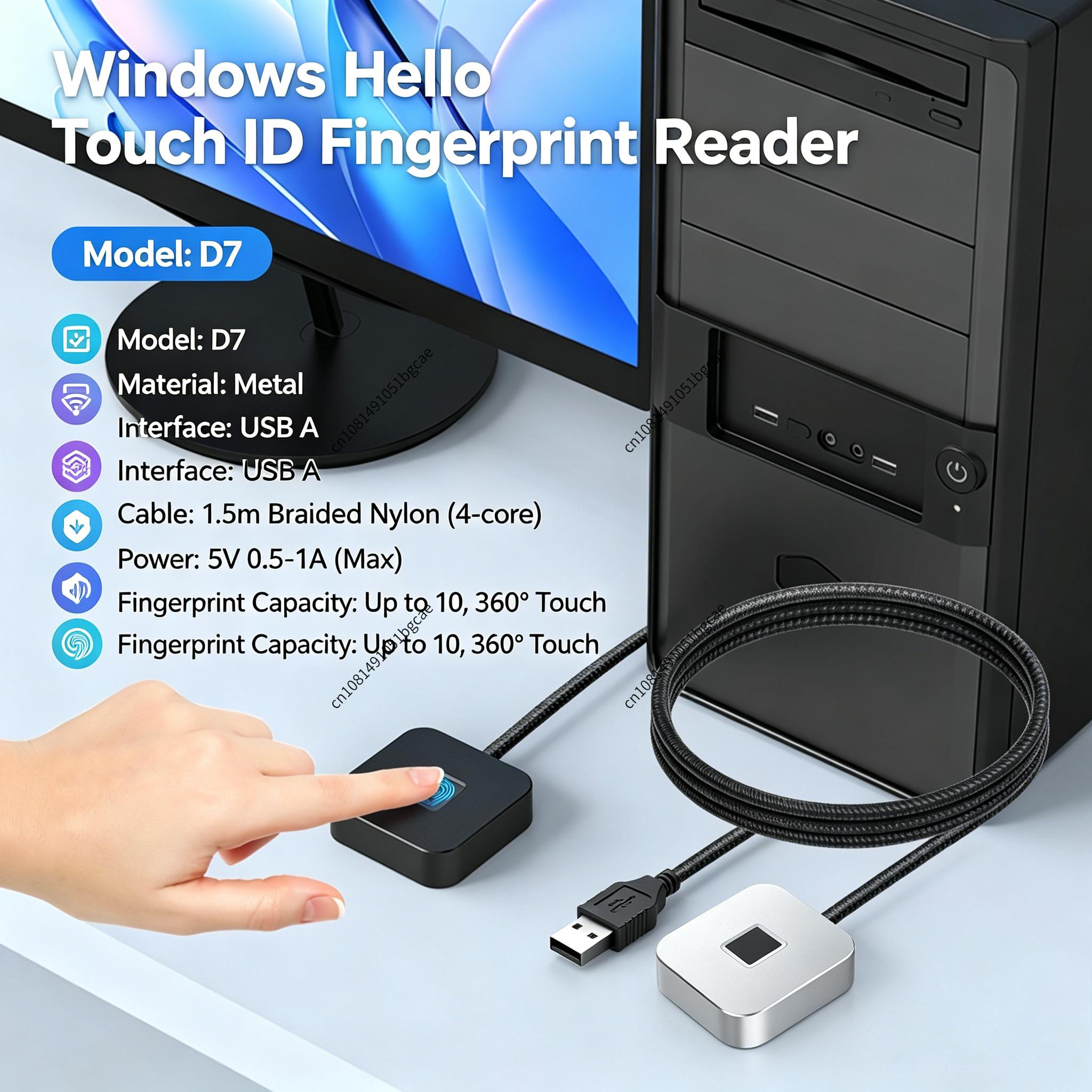 Fingerprint Reader Usb - Lector de huellas dactilares USB con