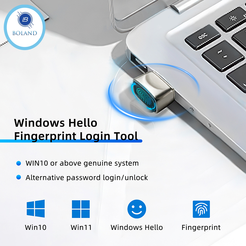 Fingerprint Reader Usb - Mini bloqueo biométrico de inicio de