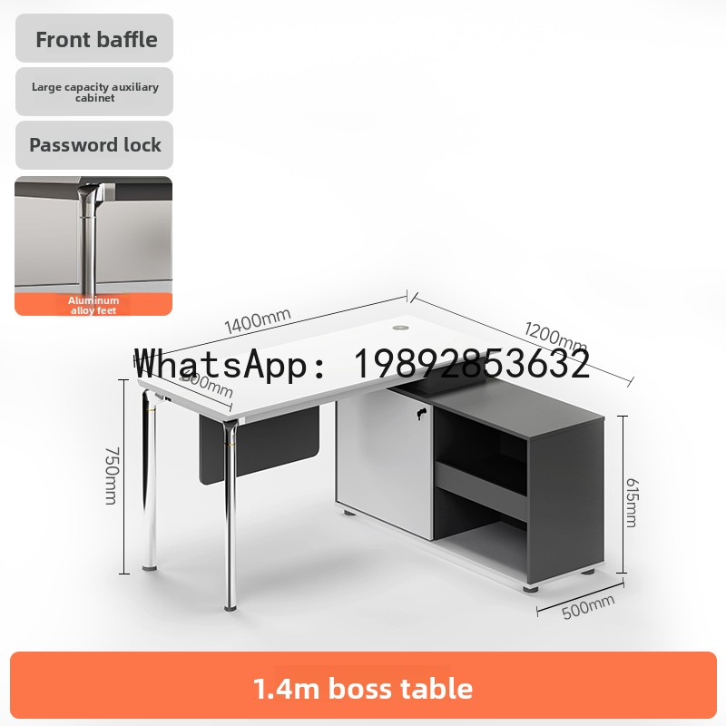 YFY Escritorio de oficina Simp - Office Tech Furniture reseña y precio
