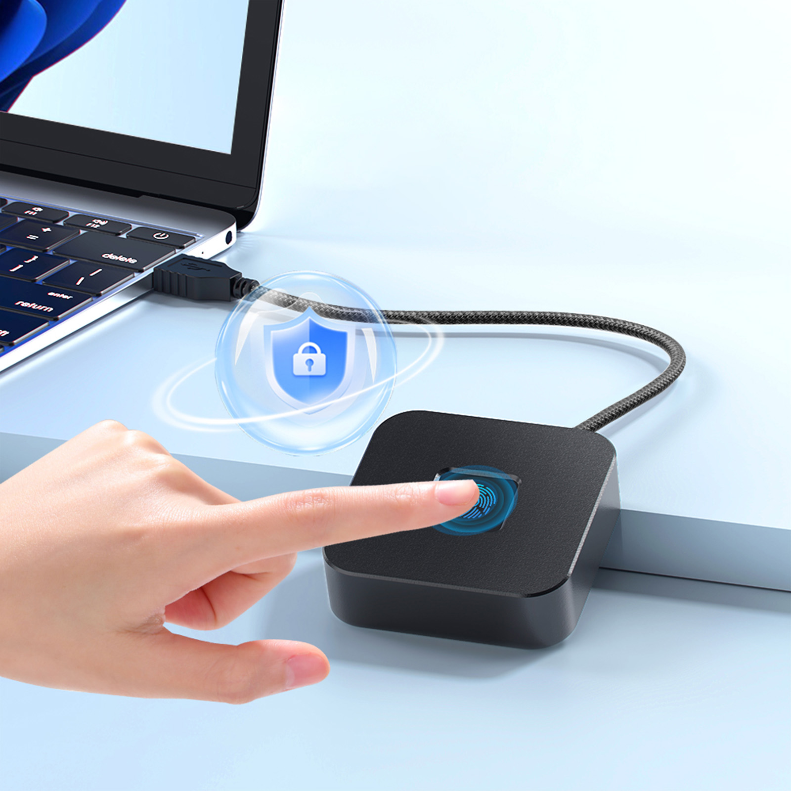 Lector de huellas dactilares U - Fingerprint Reader Usb reseña y precio