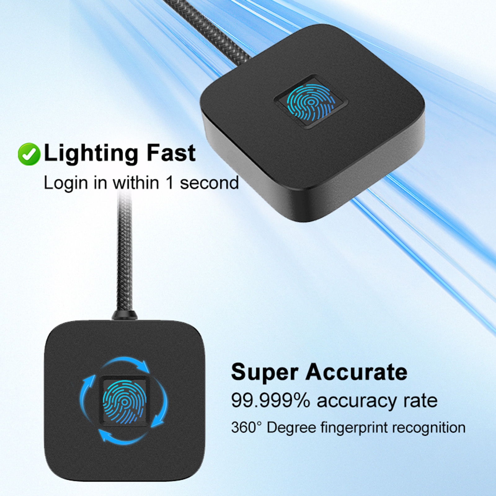 Lector de huellas dactilares U - Fingerprint Reader Usb reseña y precio