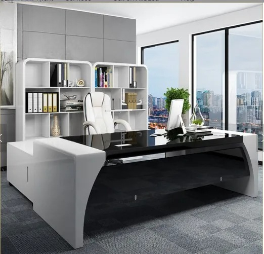 Escritorio de oficina ejecutiv - Office Tech Furniture reseña y precio