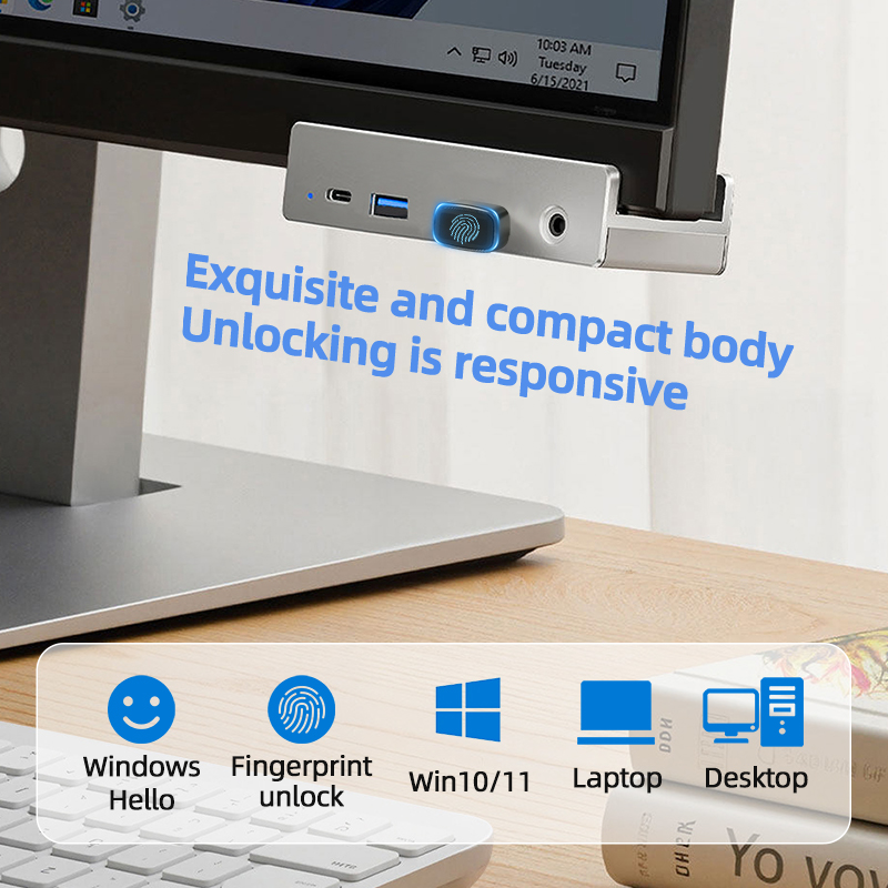 Lector biométrico de huellas d - Fingerprint Reader Usb reseña y precio