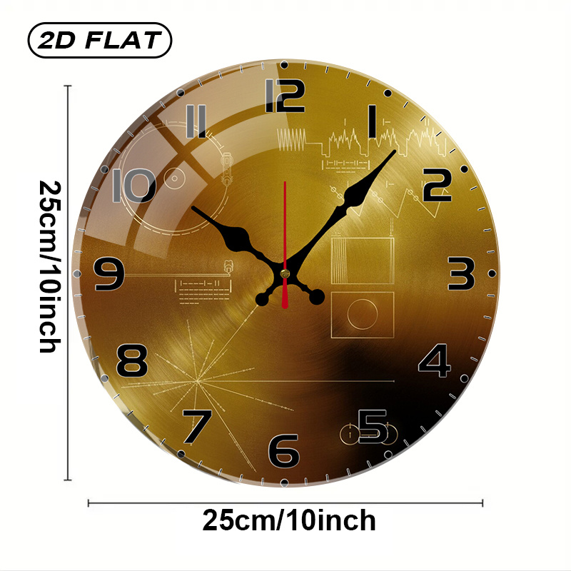 Reloj de Pared Redondo de Acrí - Office Tech Room reseña y precio