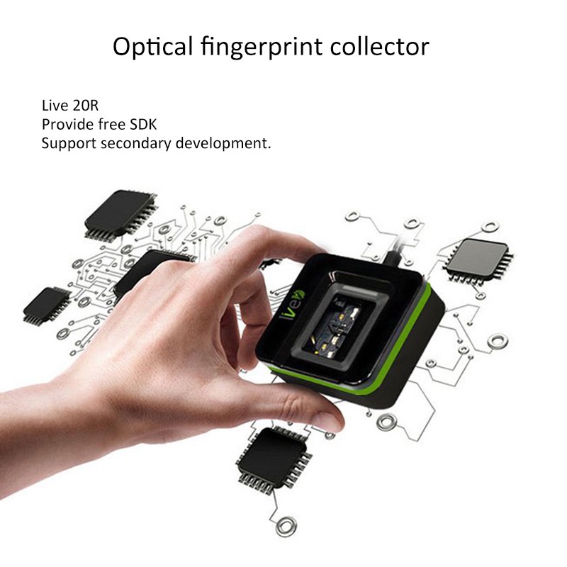 Escáner óptico de huellas dact - Fingerprint Reader Usb reseña y precio