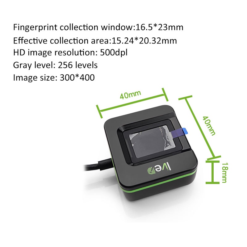 Escáner óptico de huellas dact - Fingerprint Reader Usb reseña y precio