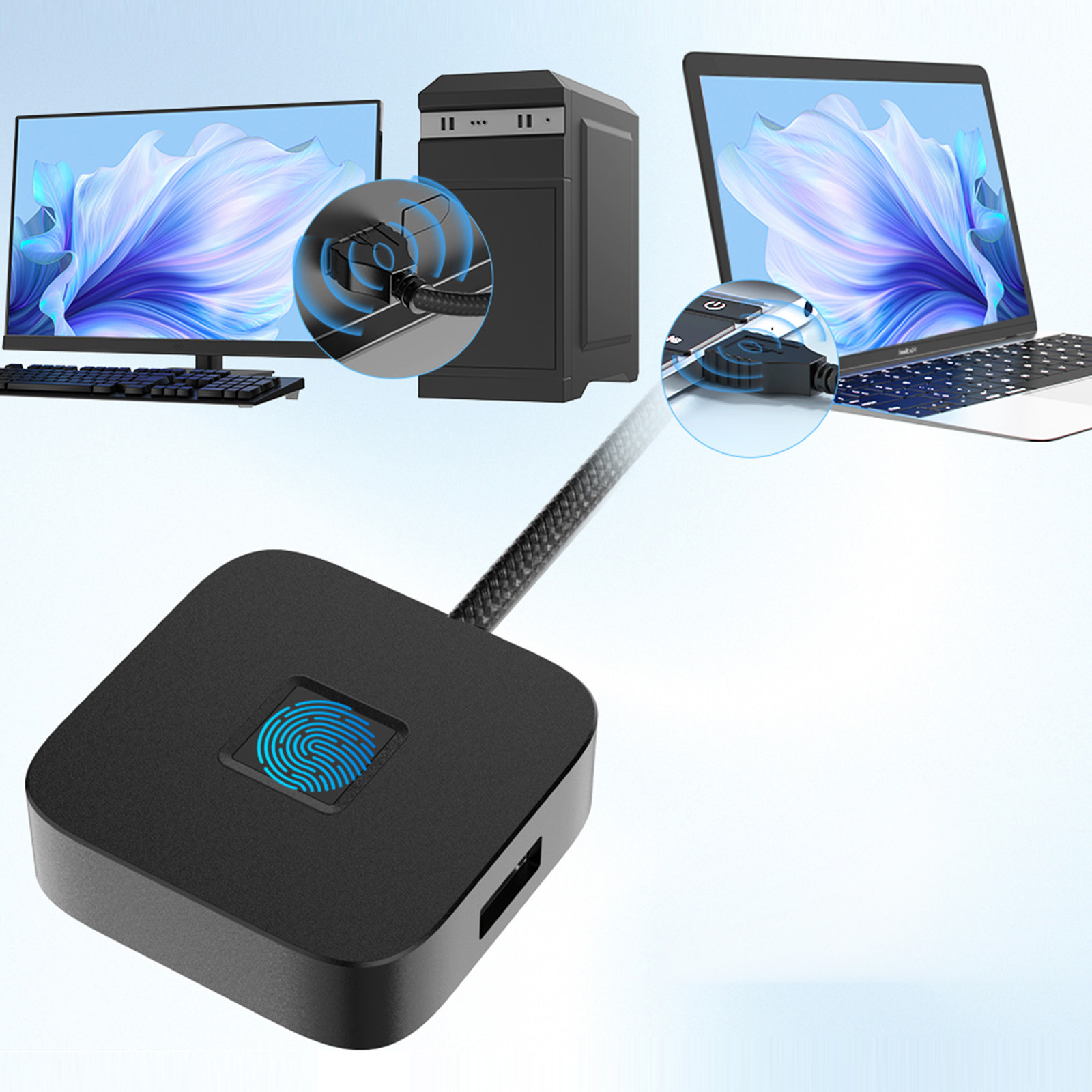 Escáner de huellas dactilares  - Fingerprint Reader Usb reseña y precio