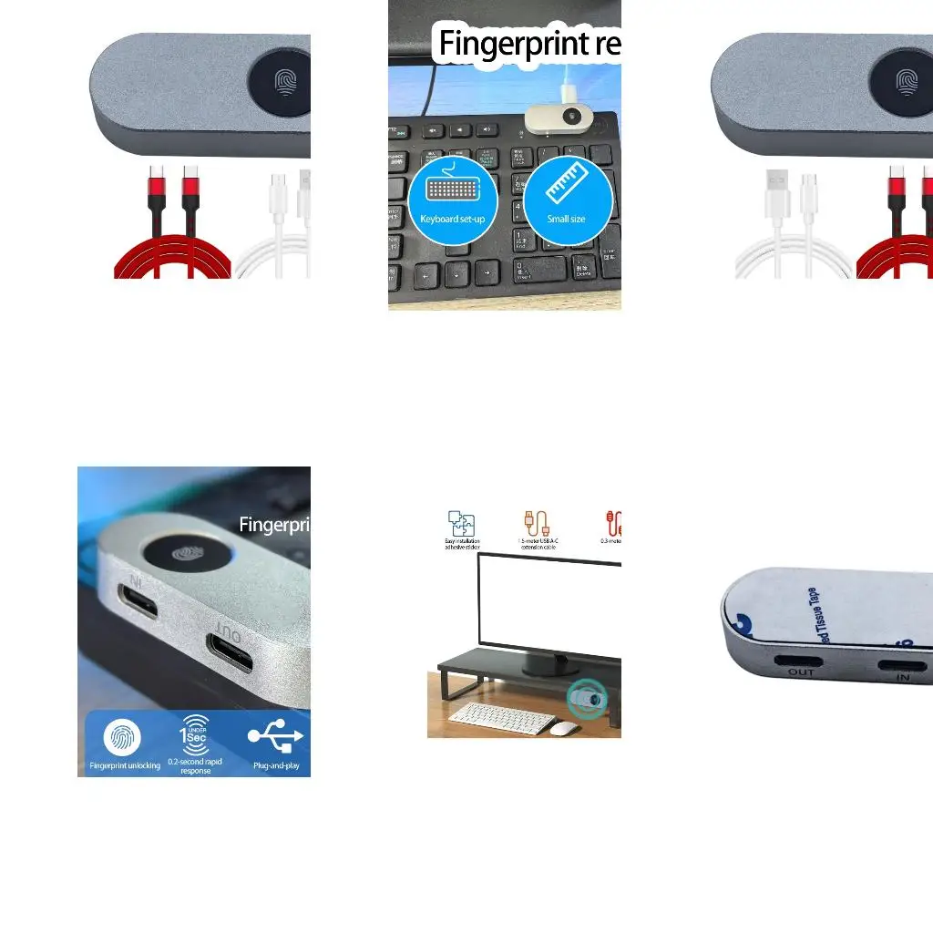 Lector de huellas dactilares U - Fingerprint Reader Usb reseña y precio