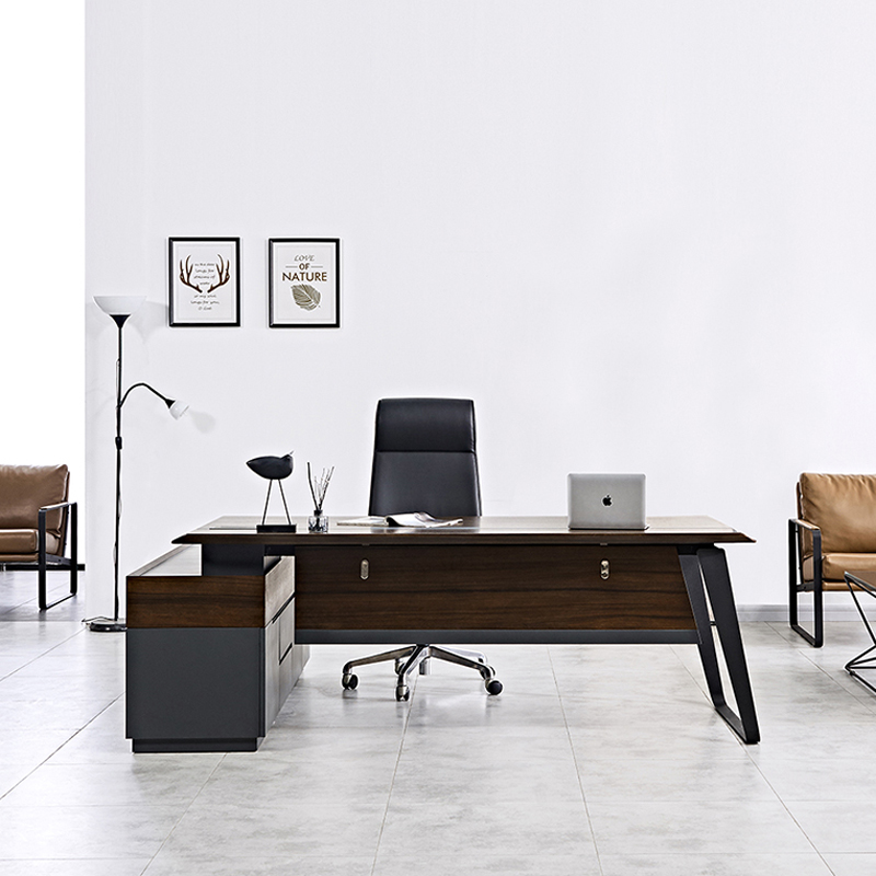 Escritorio de oficina de mader - Office Tech Furniture reseña y precio