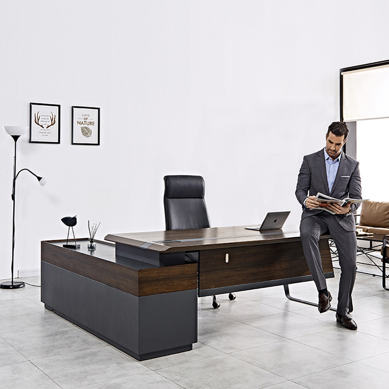 Escritorio de oficina de mader - Office Tech Furniture reseña y precio