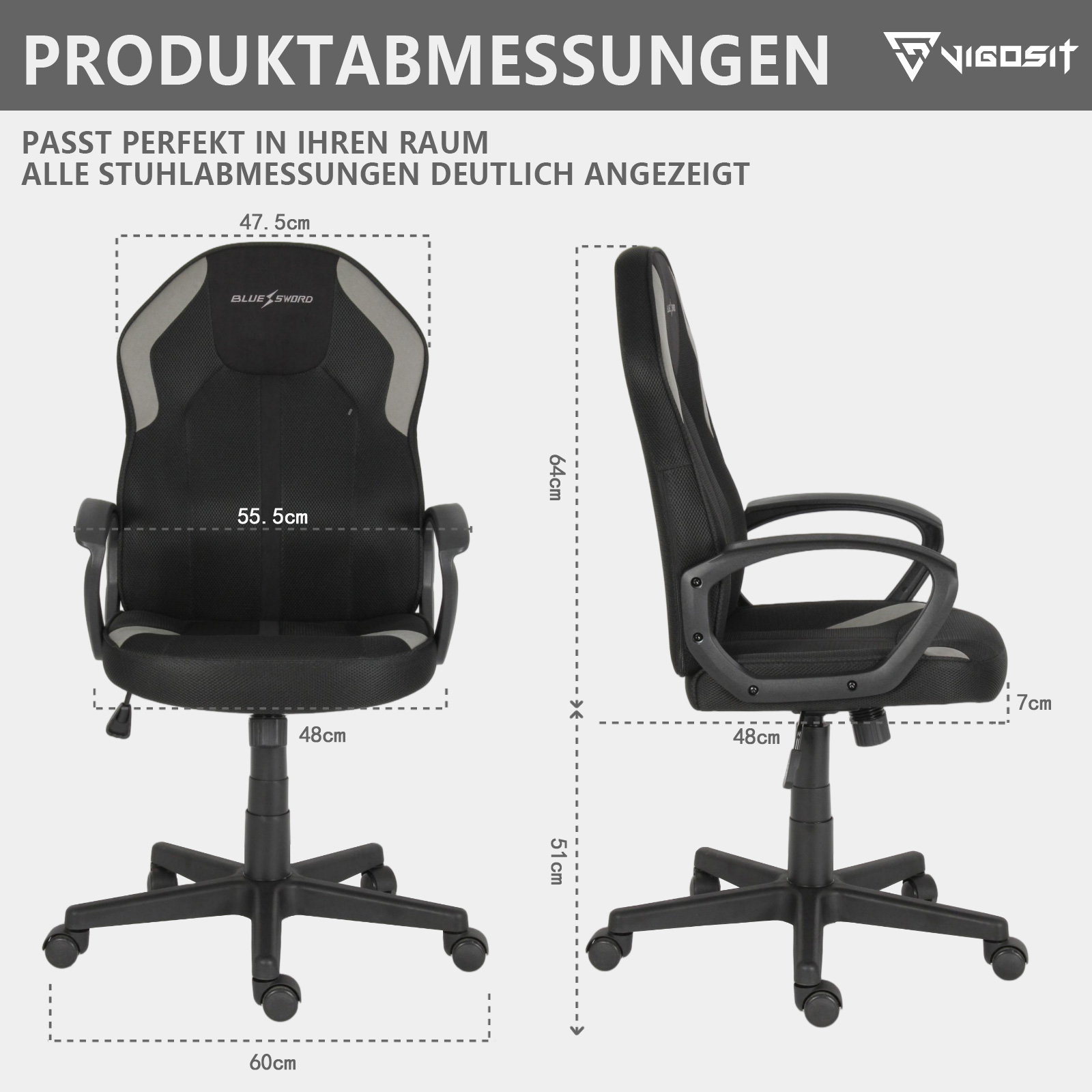 Silla de Oficina Ergonómica Vi - Office Tech Furniture reseña y precio