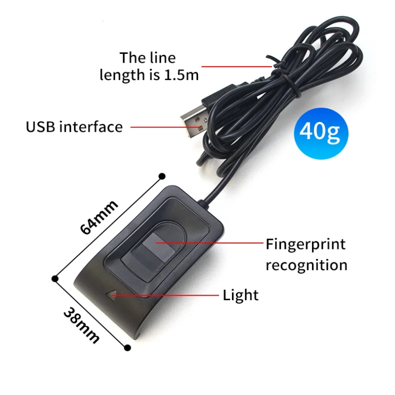 Escáner de Huellas Dactilares  - Fingerprint Reader Usb reseña y precio