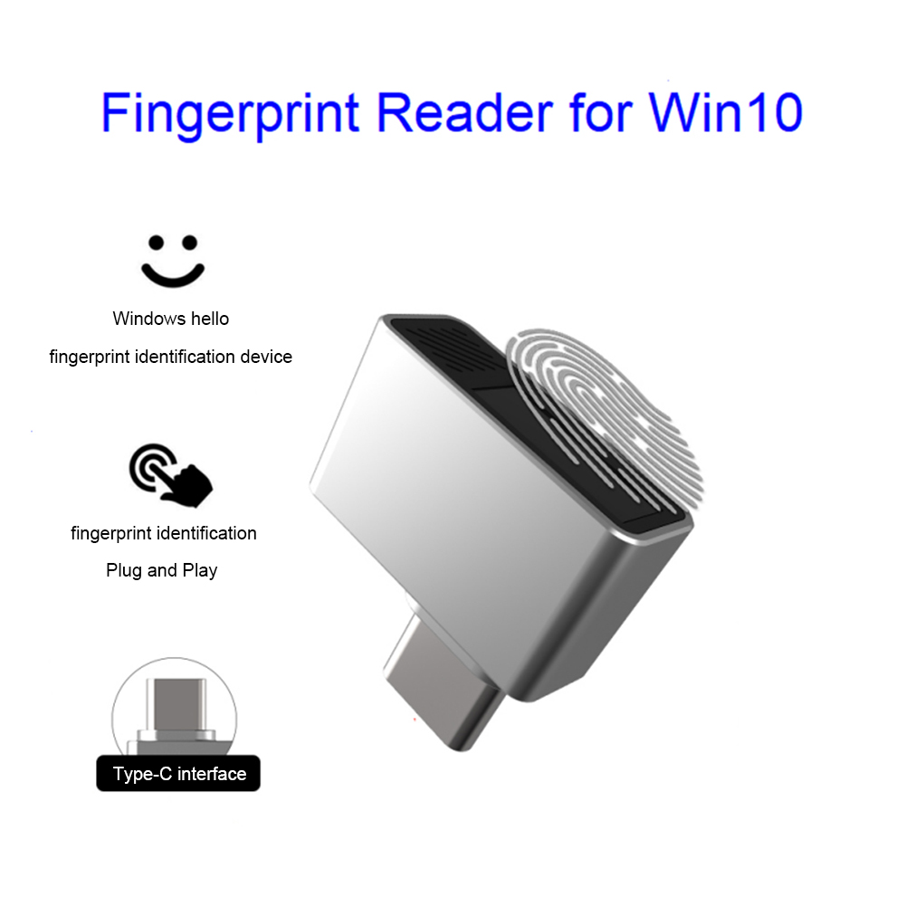 Escáner biométrico tipo C, esc - Fingerprint Reader Usb reseña y precio